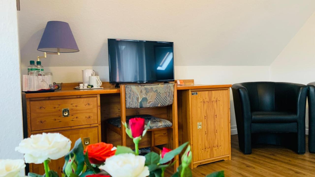 Hotel Garni Rosbach vor der Hohe Ngoại thất bức ảnh