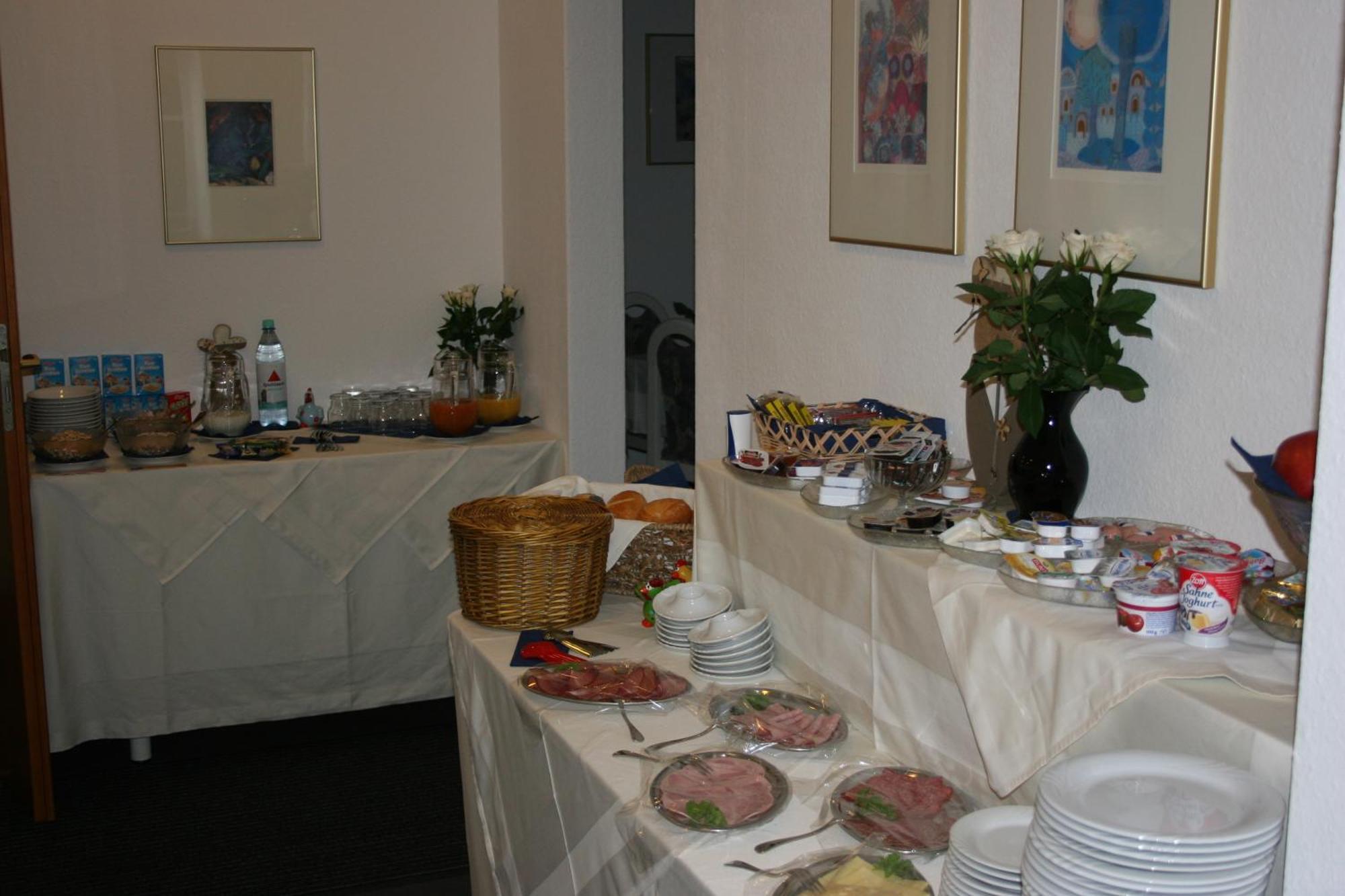 Hotel Garni Rosbach vor der Hohe Ngoại thất bức ảnh